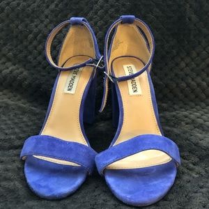 Royal Blue Steve Madden Heels